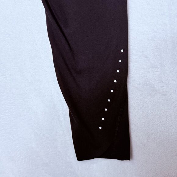 Danskin Ladies' Brushed Leggings Reflective dots Side Pockets Size M Athleisure - Picture 6 of 16